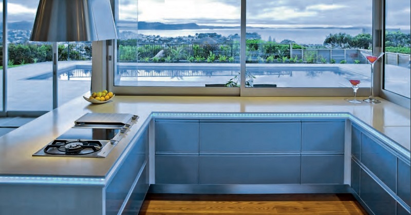 Bancada de cozinha em Corian